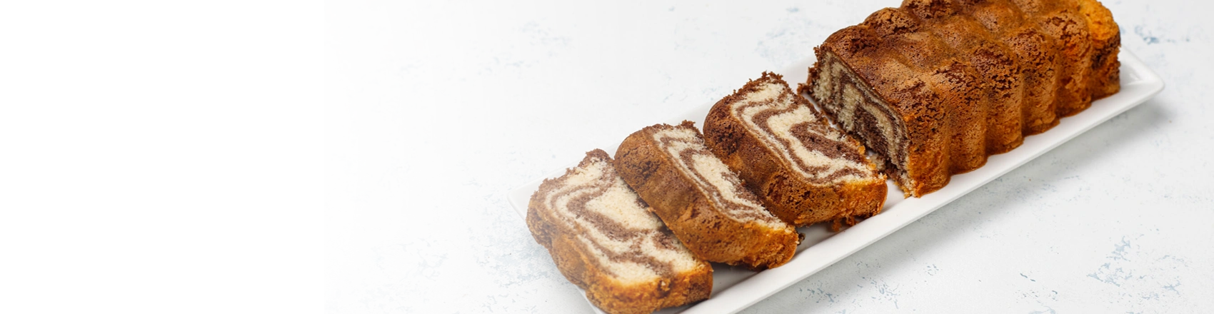 Zebra sponge cake