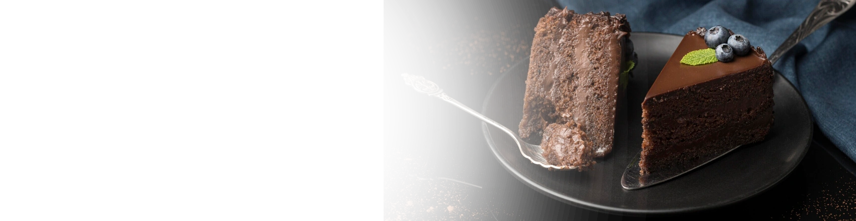 Chocolate Cake with Blueberries
