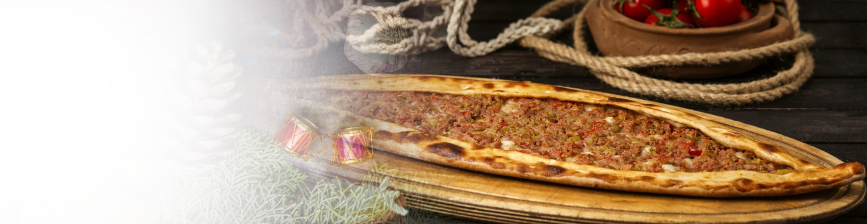Kıymalı Pide (Turkish Flatbread with Ground Meat)