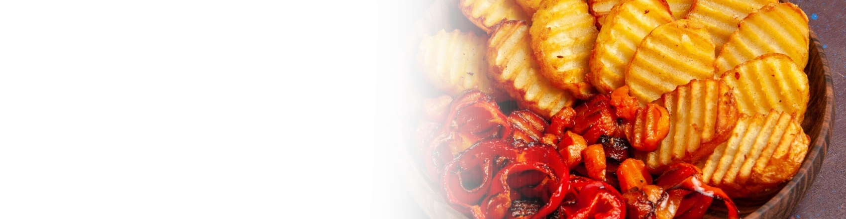 Crispy Potato & Pepper