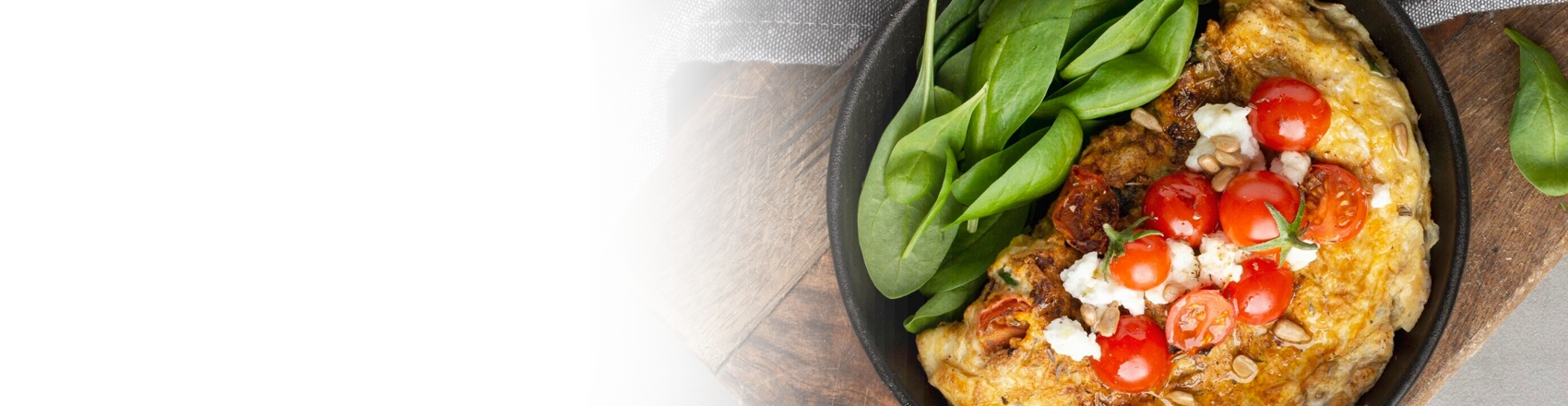 Mediterranean Veggie Omelette