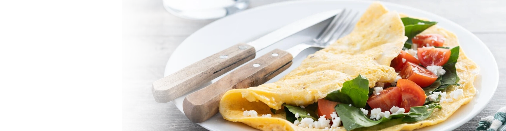 Spinach & Feta Omelette