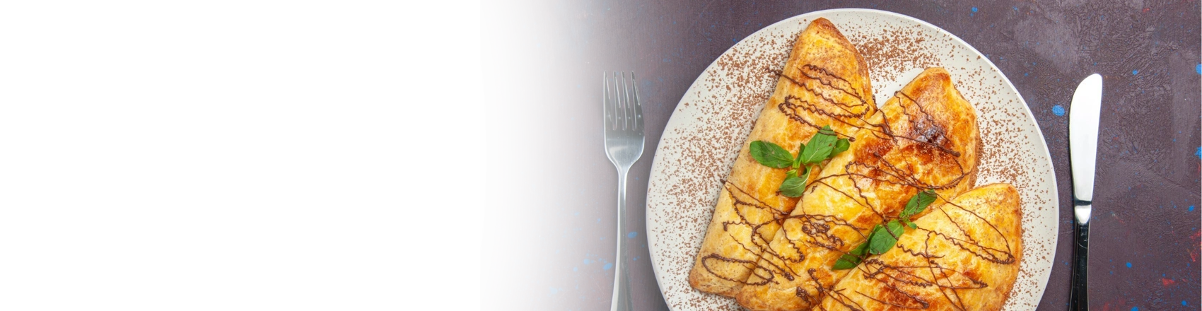 Chocolate crepes