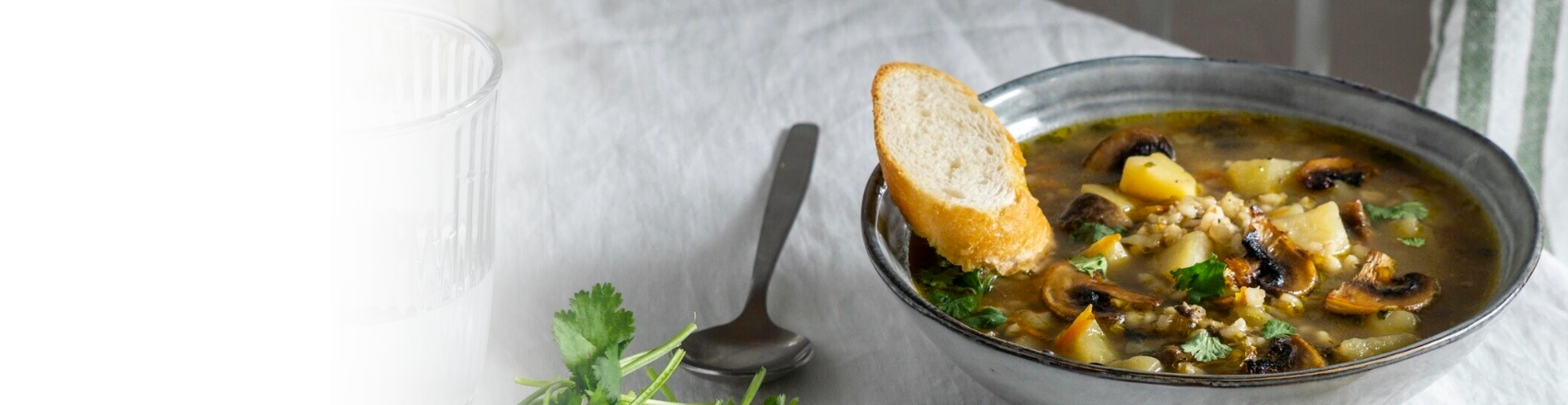 Mushroom & Barley Soup