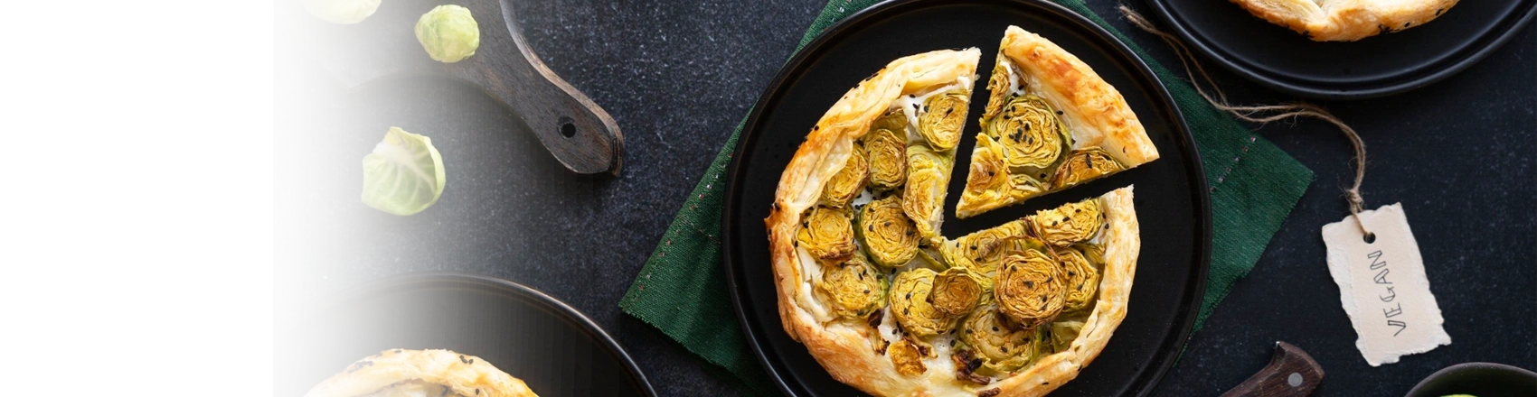 Vegan Brussels Sprouts Galette