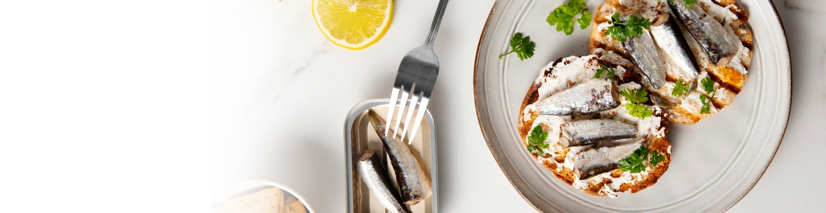 Creamy Sardine Toasts