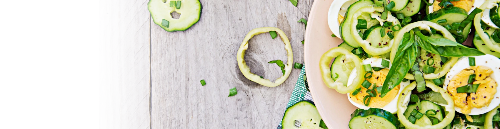 Cucumber & Egg Salad