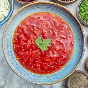 Ukrainian Beet Soup (Borscht)