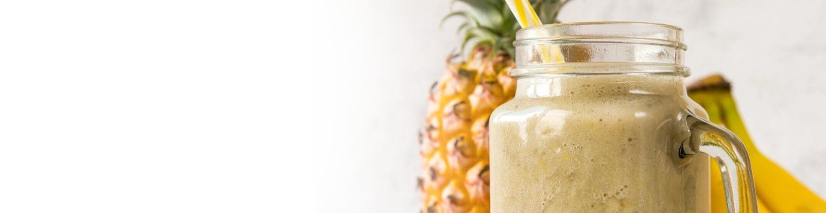 Tropical Pineapple Banana Smoothie