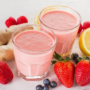 Ginger Berry Power Smoothie
