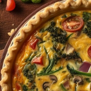 Vegetable Quiche