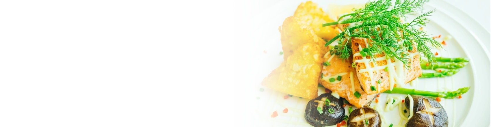 Grilled salmon fillet