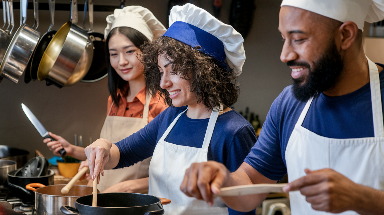 Integrating international cuisines with healthy principles