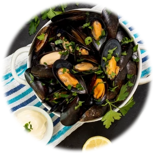 Clams, Mussels