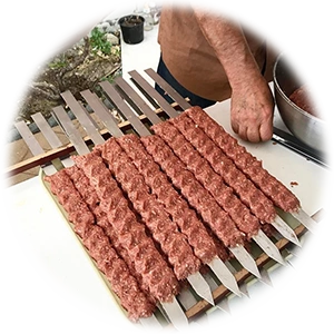 Semi-prepared Kebabs
