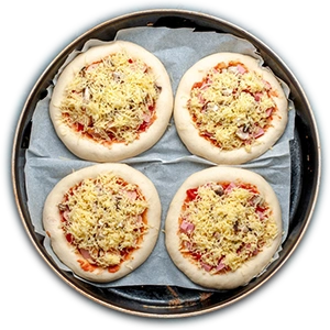 Semi-prepared Pizza